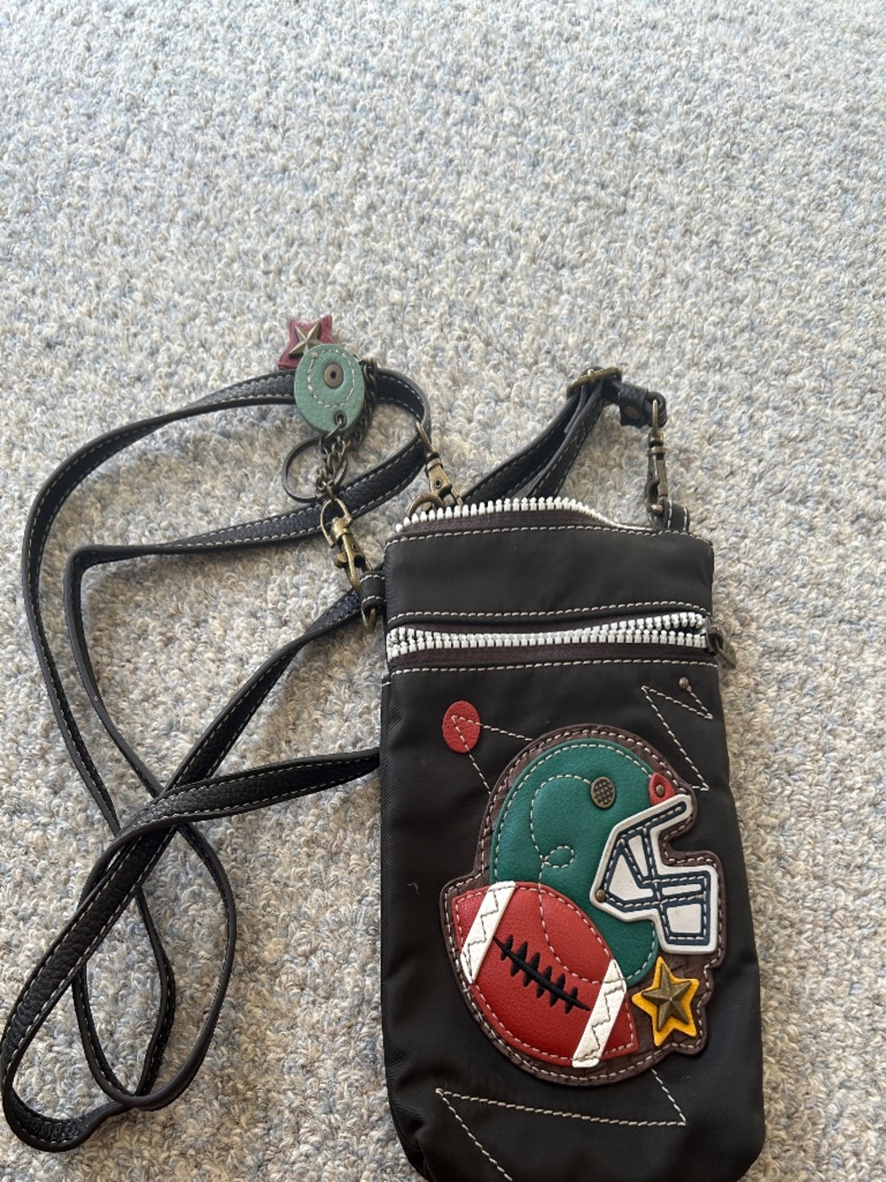 Chala CV - cellphone crossbody - football